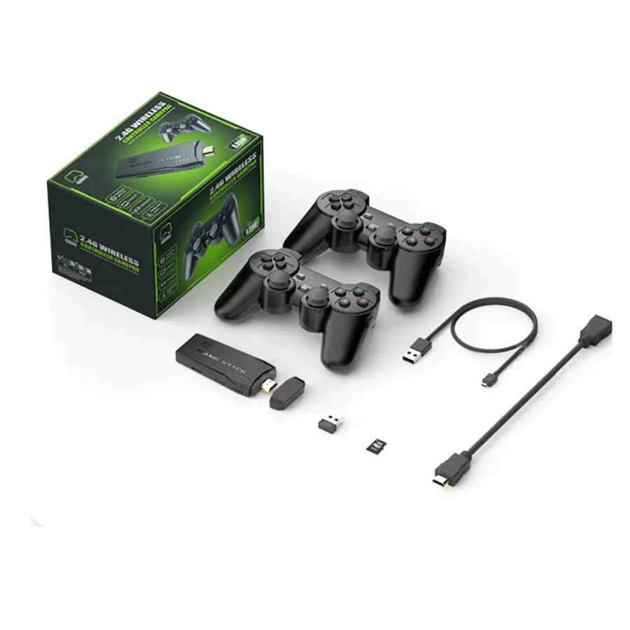 Consola Videojuegos Game Stick CajaVerde